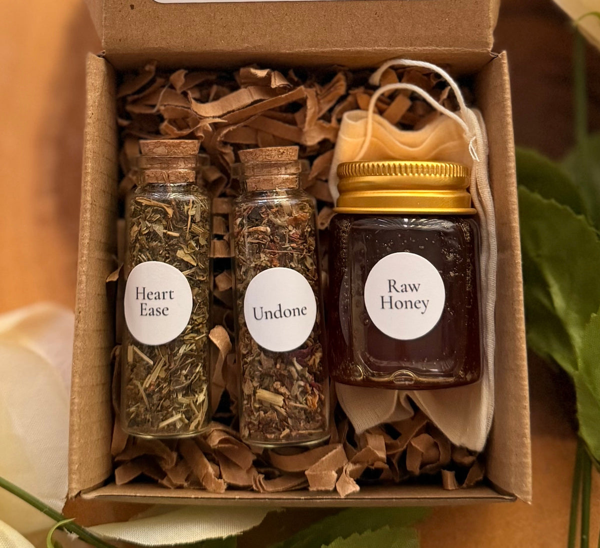 Unwind & Relax Tea & Honey Sampler