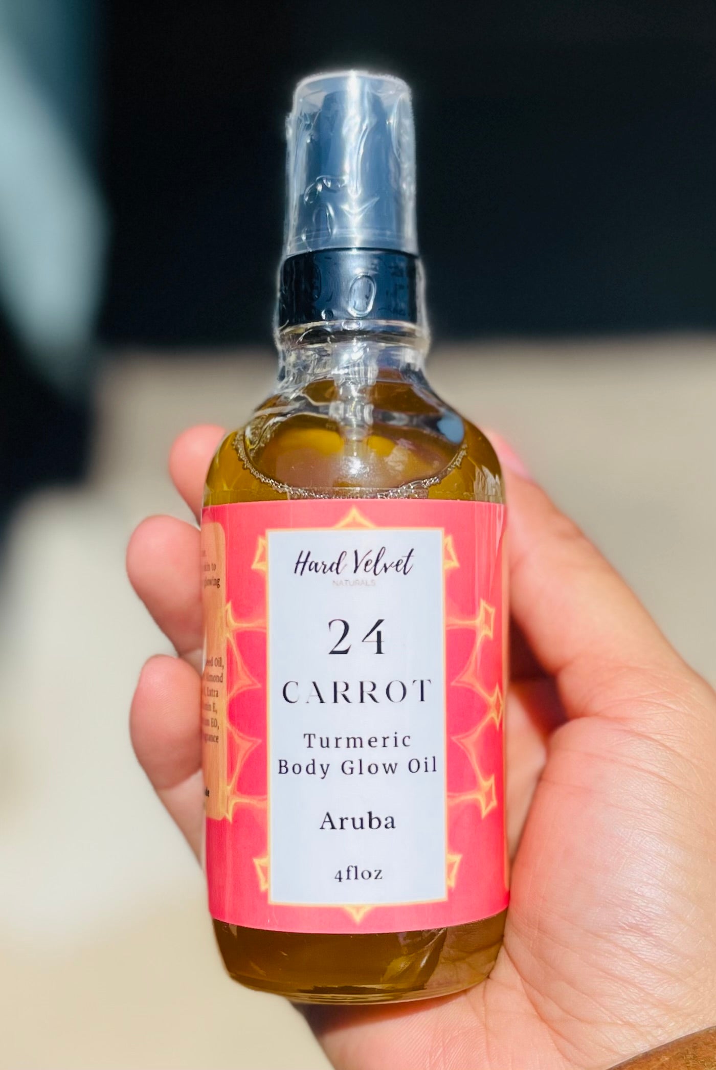 24 Carrot Turmeric Glow Body Oil