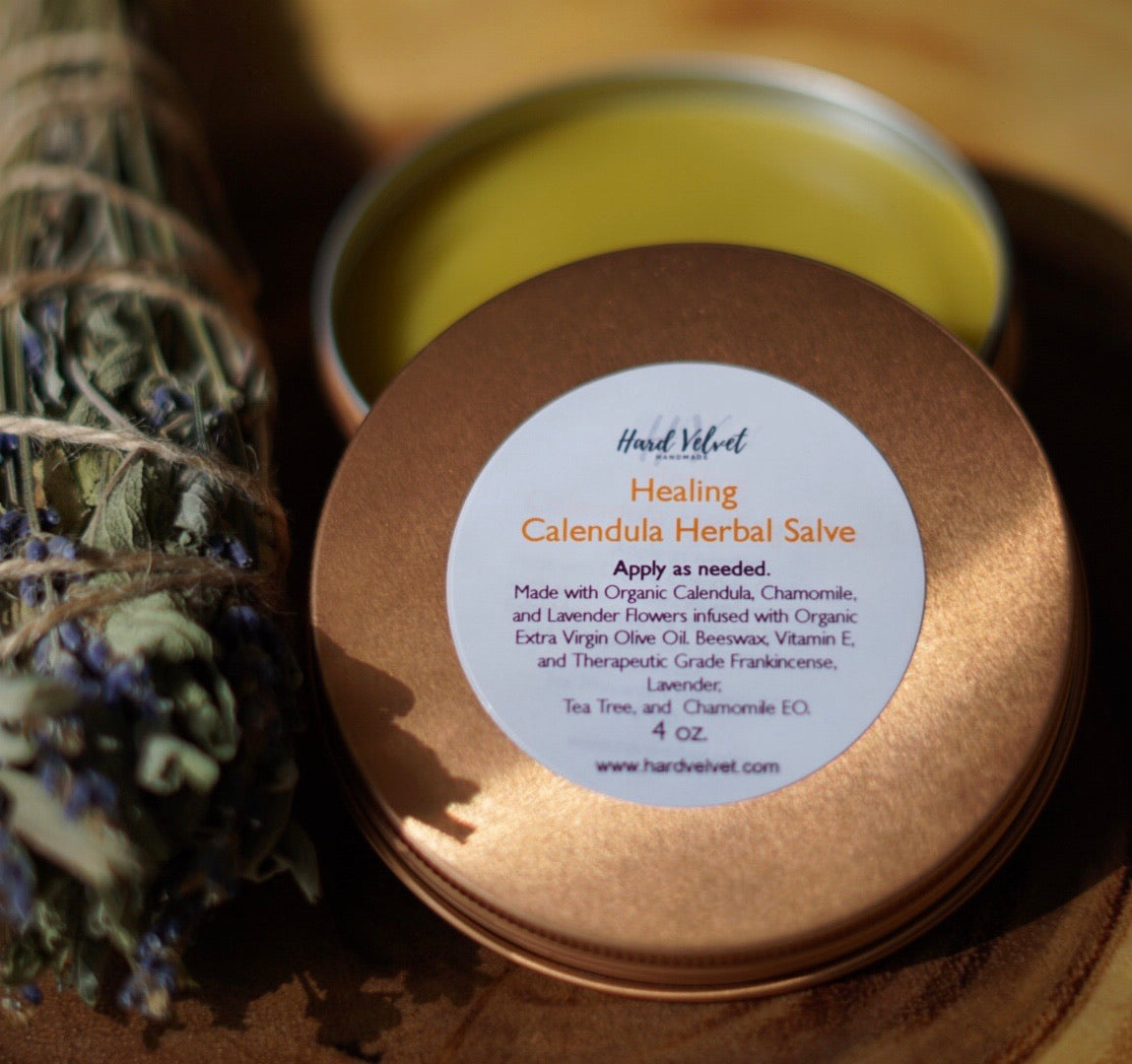 Healing Calendula Herbal Salve