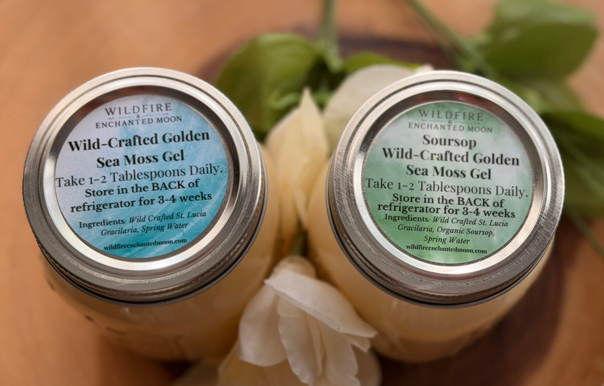 Wild-Crafted Golden Sea Moss Gel