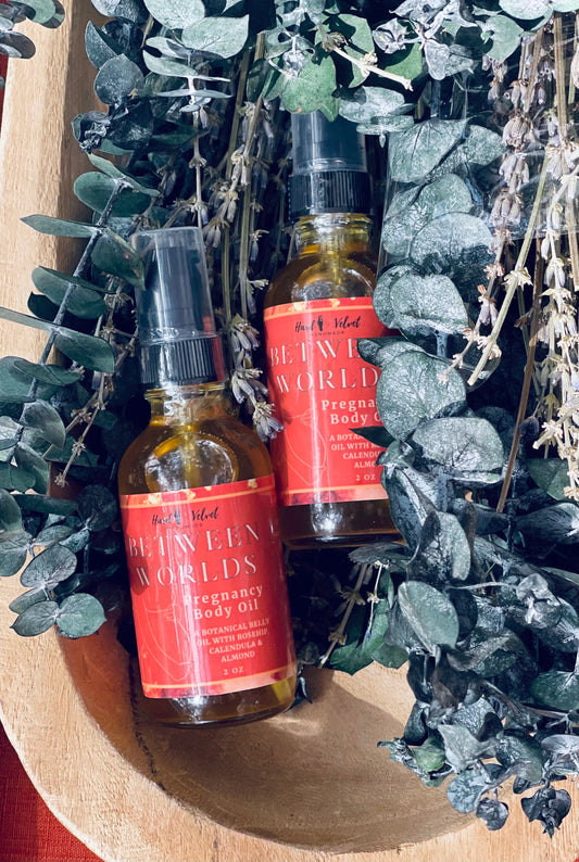 Between Worlds Pregnancy Belly and Body Oil