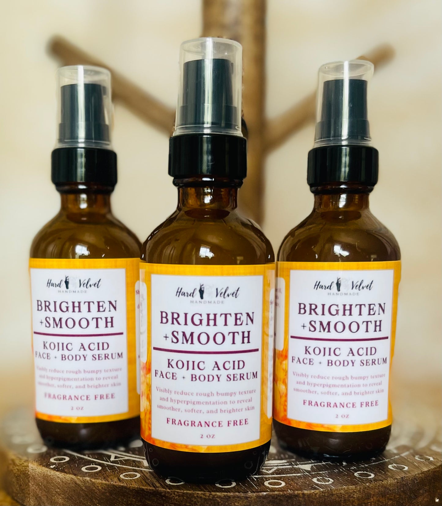 Brighten and Smooth Kojic Acid Face and Body Serum