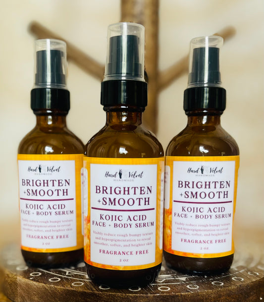 Brighten and Smooth Kojic Acid Face and Body Serum
