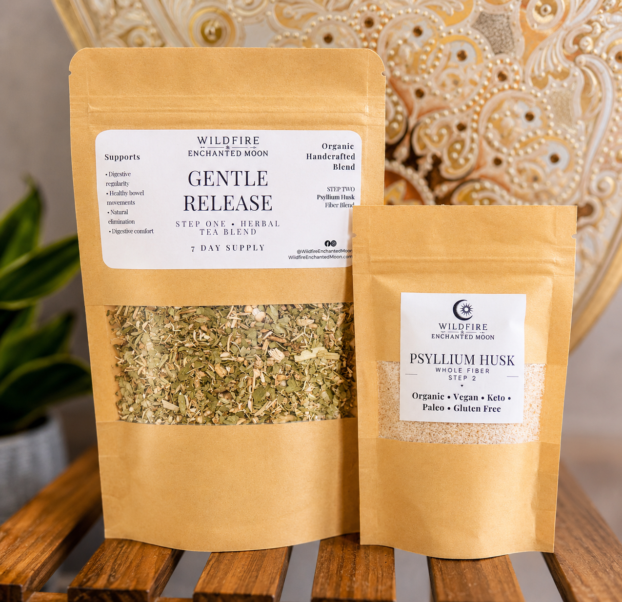 Gentle Release

2-Step Herbal Tea & Fiber Blend