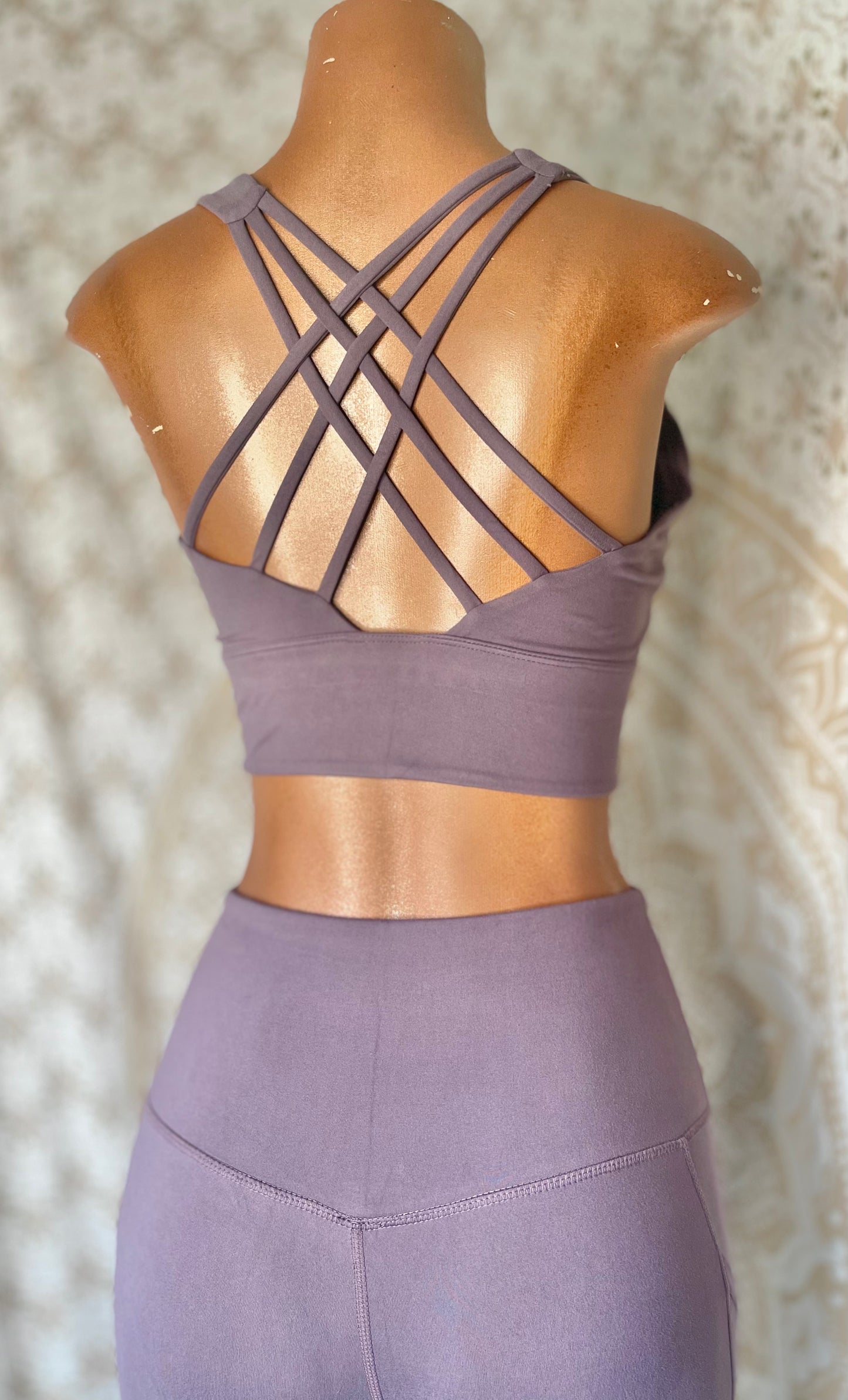 Criss Cross Back Sports Bra